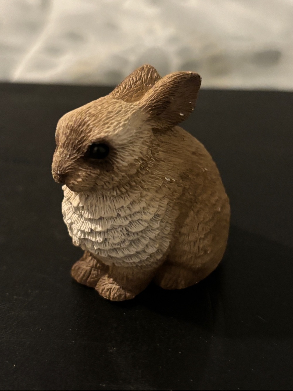 1992 Stone critters, Littles bunny, rabbit figurine